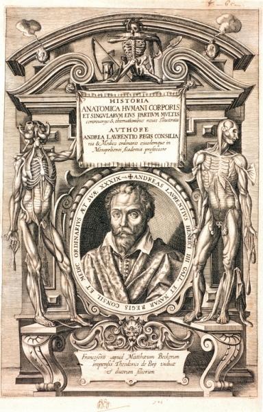 André du Laurens en buste sur fond d'architecture (titre factice)_0