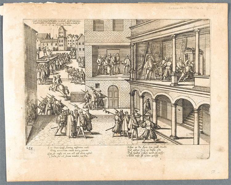 Assassinat du duc de Guise .23 et 24 déc 1588_0