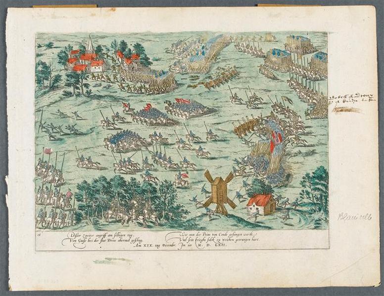 Bataille de Dreux (19 décembre 1562) (la 2ème charge)_0