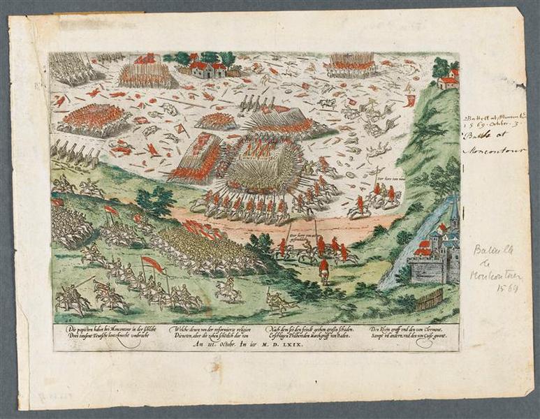 La bataille de Moncontour.3 octobre 1569._0