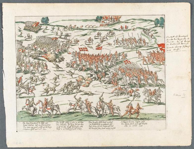 Bataille de Coutras.20 octobre 1587_0