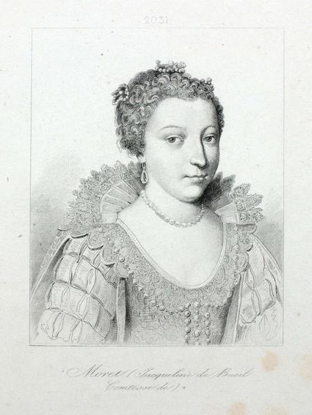 Jacqueline de Bueil, comtesse de Moret, Charles Gavard, 1850 vers