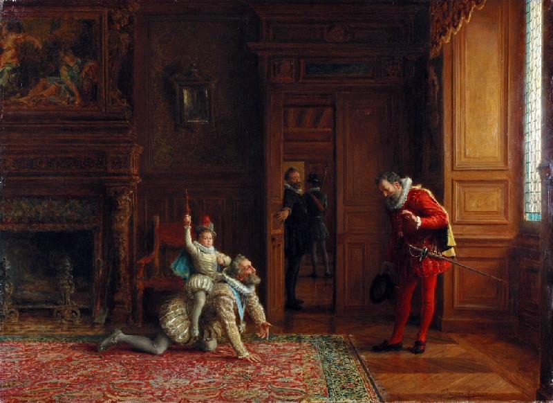 Henri IV et l'ambassadeur d'Espagne_0