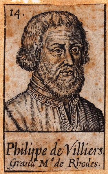 Portraits de plusieurs hommes illustres (014) : Philippe de Villiers, grand maréchal de Rhodes_0