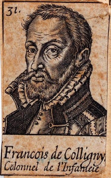 Portraits de plusieurs hommes illustres (031) : François de Coligny, colonel de l'Infanterie_0