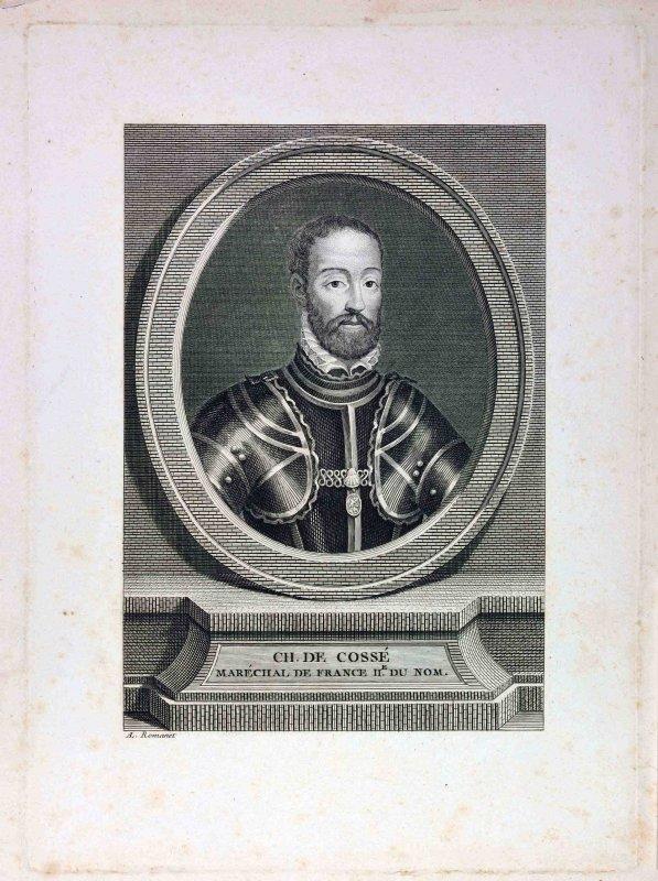 Charles II de Cossé, duc de Brissac, Antoine Louis Romanet, 3e quart 18e siècle