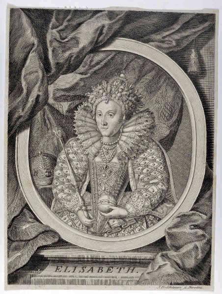 Elisabeth Ière, reine d'Angleterre (1533-1603), Johann David Schleuen, 2e moitié 18e siècle