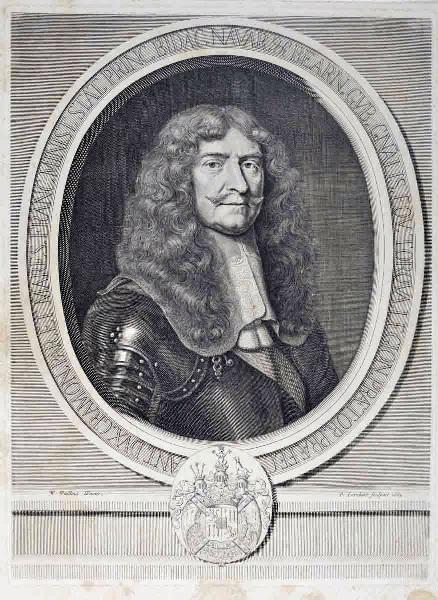 Antoine III de Gramont, comte de Guiche (titre factice), Pierre Lombart, 1663