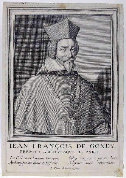 Jean-François de Gondi, Jean Picart, 17e siècle