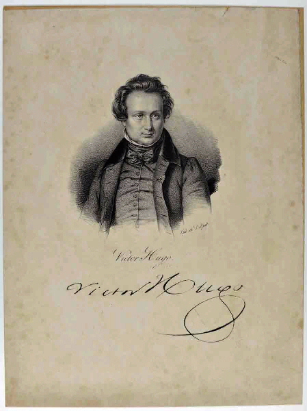Victor Hugo (titre inscrit), François Séraphin Delpech, 1840