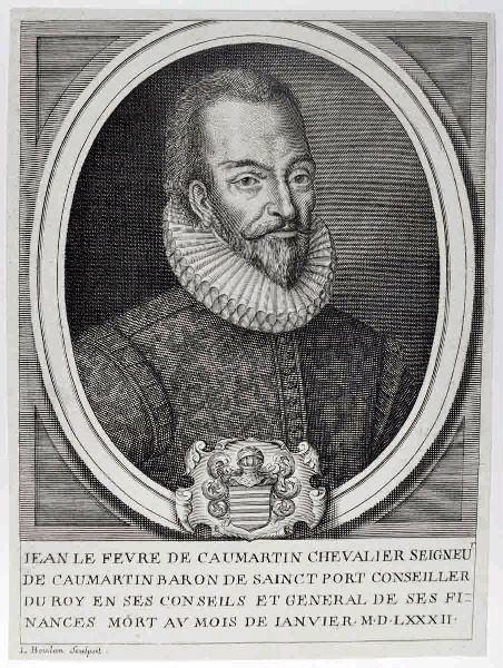 Jean Le Fevre de Caumartin, Louis Boudan, 4e quart 17e siècle