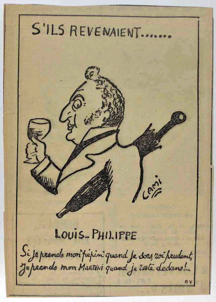 Louis-Philippe (titre inscrit), Robert Cami, 3e quart 20e siècle