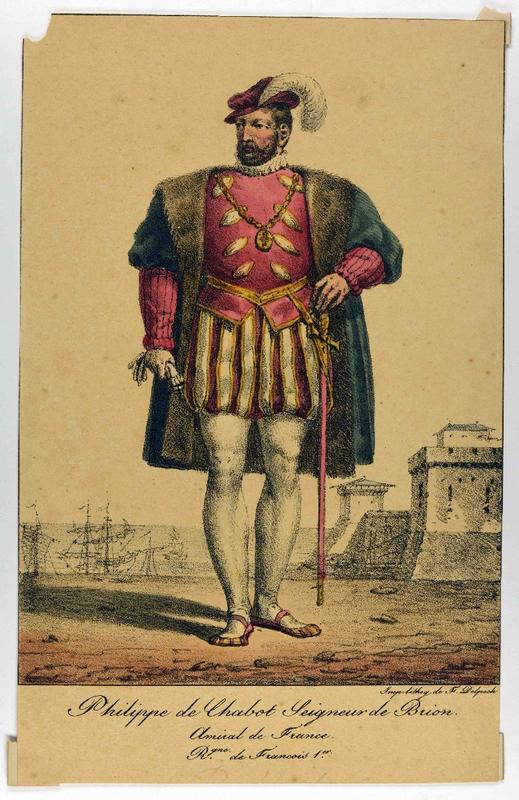 Philippe de Chabot, amiral de France, François Séraphin Delpech, 1820-1830