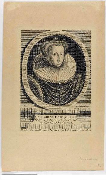 Catherine de Bourbon, François Antoine Aveline, 2e quart 18e siècle