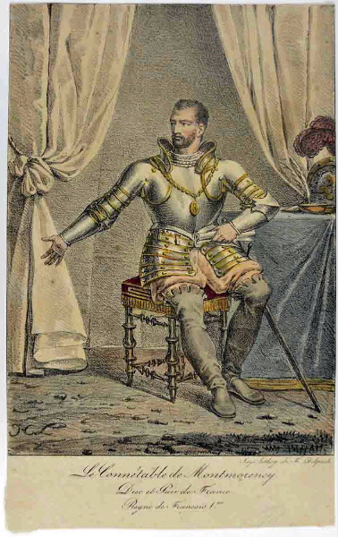 Le connétable de Montmorency, François Séraphin Delpech, 1828-1830