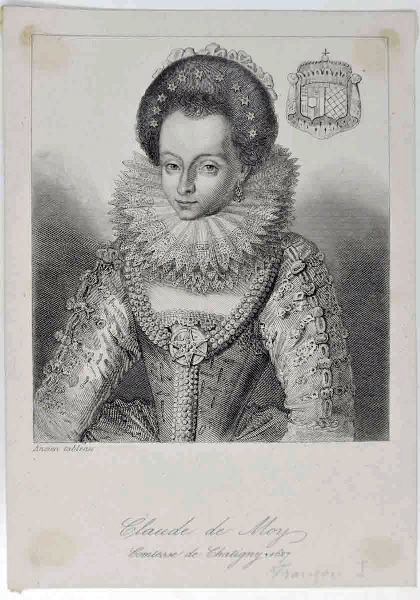 Claude de Moy, comtesse de Chaligny, Charles Gavard, 1850