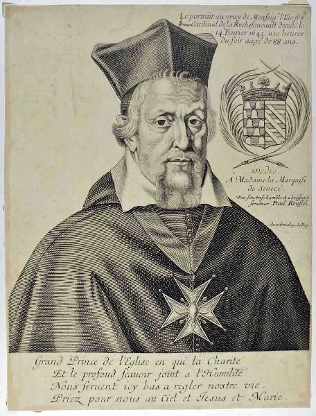 François, cardinal de La Rochefoucauld, Paul Roussel, 1645