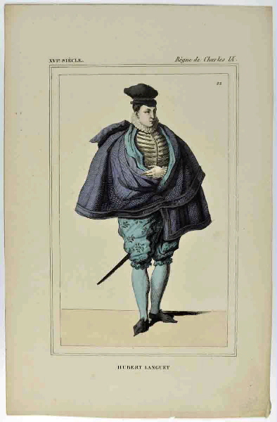 Hubert Languet, Léopold Massard, 1834-1839