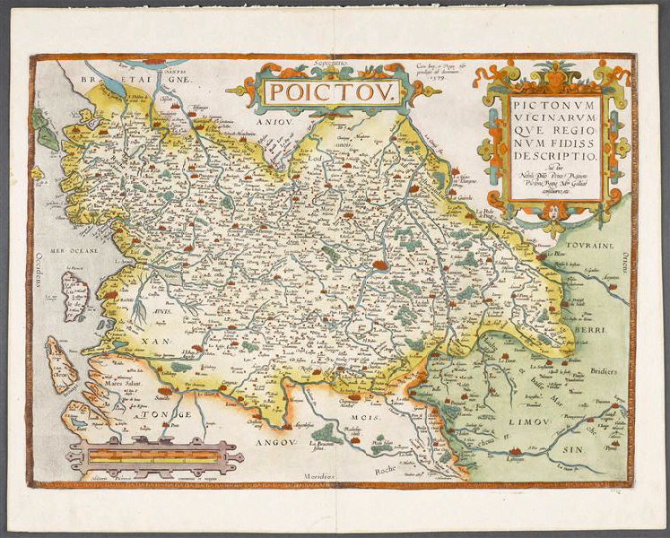 Carte du Poitou_0