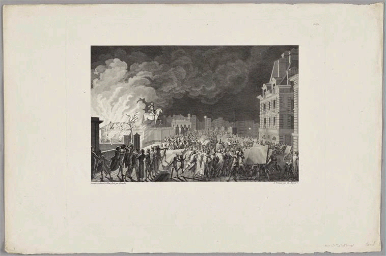 Incendie du corps de garde sur le Pont-Neuf_0