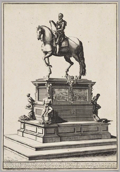 Le cheval de bronze, Pierre Brissart, 2e moitié 17e siècle
