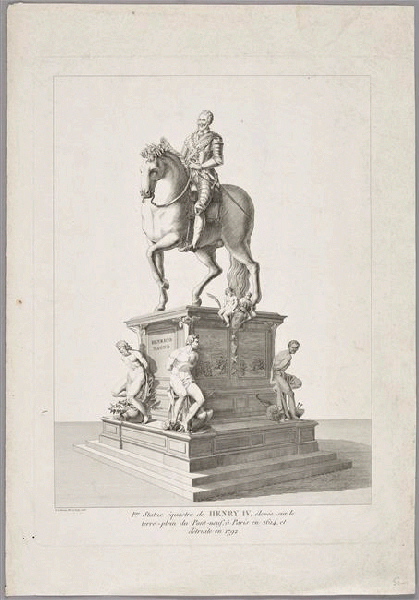 Statue équestre de Henri IV sur le Pont Neuf_0