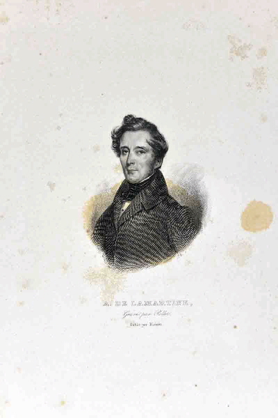 Portrait de Lamartine, Victor-Florence Pollet