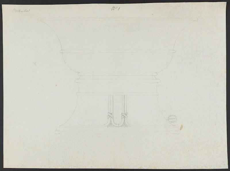 Corbeille, Manufacture de Sèvres, 18e siècle