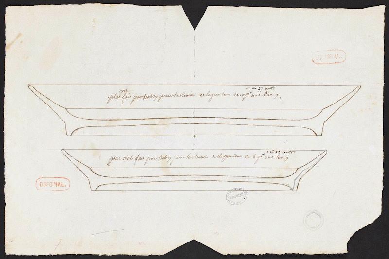 Plat ovale Bolvry, Charles François Bolvry, 1801