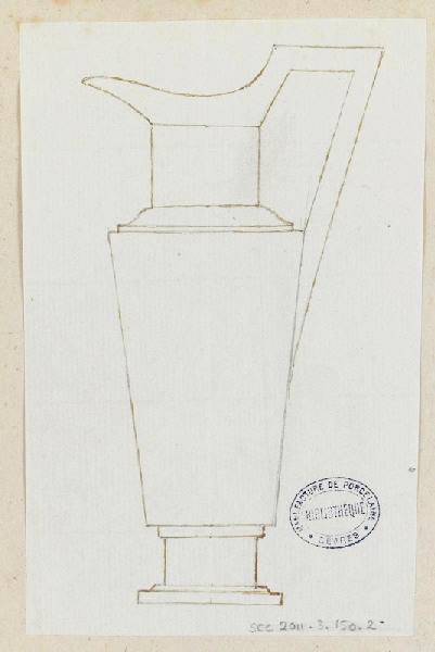 Pot à eau, Manufacture de Sèvres, 18e siècle