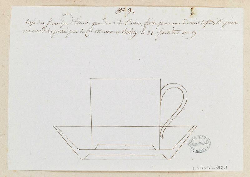 Tasse Litron Bolvry, Charles François Bolvry, 1801