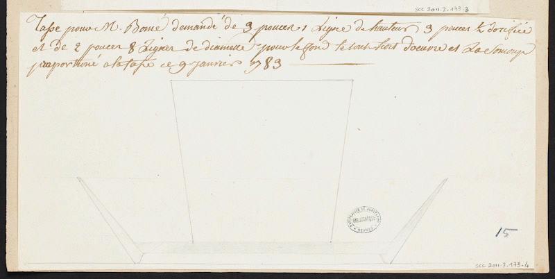 Tasse 'Bomé', Manufacture de Sèvres, 18e siècle