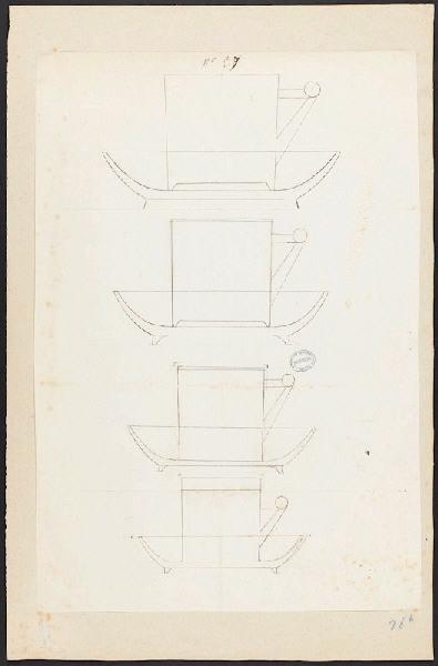 Tasses Litron, Manufacture de Sèvres, 4e quart 18e siècle