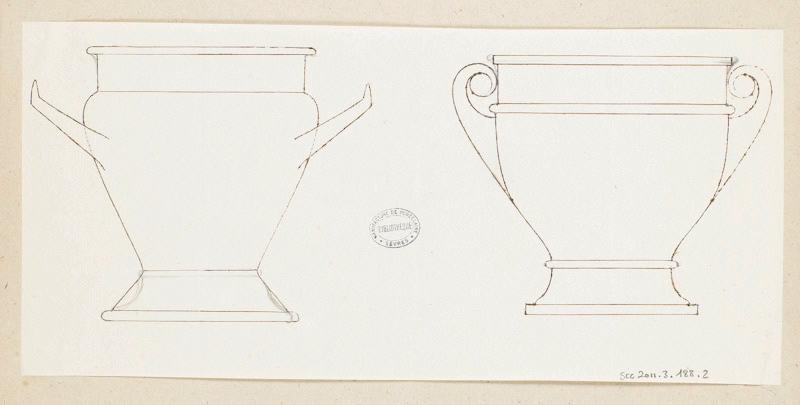 Tasses Etrusque, Manufacture de Sèvres, 4e quart 18e siècle