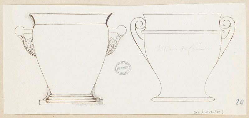 Tasses Etrusque, Manufacture de Sèvres, 4e quart 18e siècle