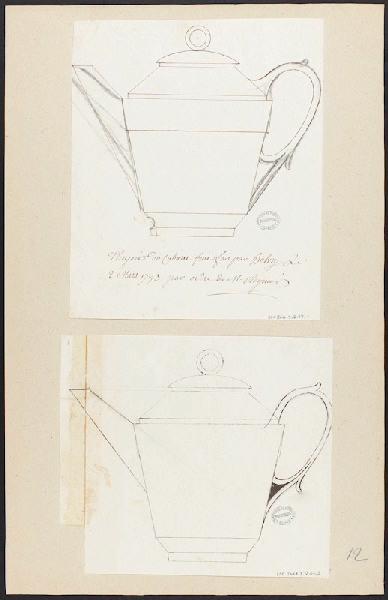Théières Bolvry, Charles-François Bolvry, 4e quart 18e siècle