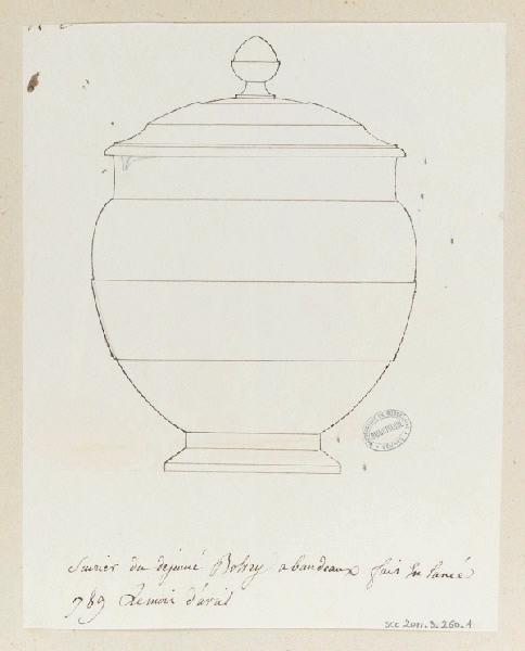 Pot à sucre Bolvry, Charles-François Bolvry, 1789