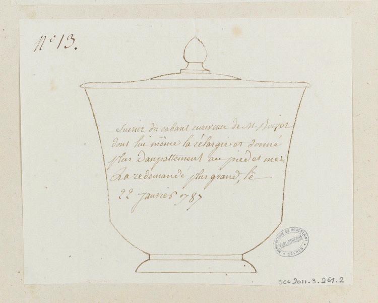 Pot à sucre Boizot nouveau, Louis-Simon Boizot, 1787