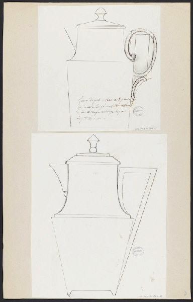 Pots à lait, Charles-François Bolvry, 4e quart 18e siècle