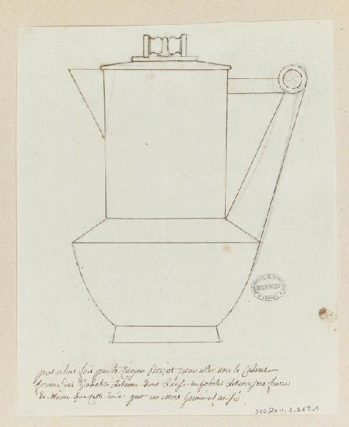 Pot à lait Boizot, Louis-Simon Boizot, 1798