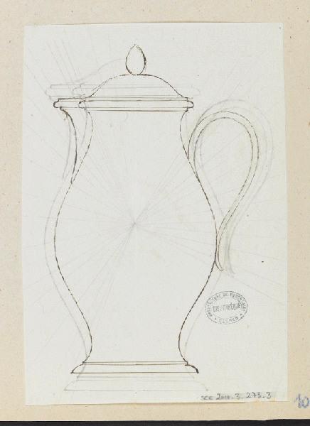Pot à lait Bolvry, Charles-François Bolvry, 4e quart 18e siècle