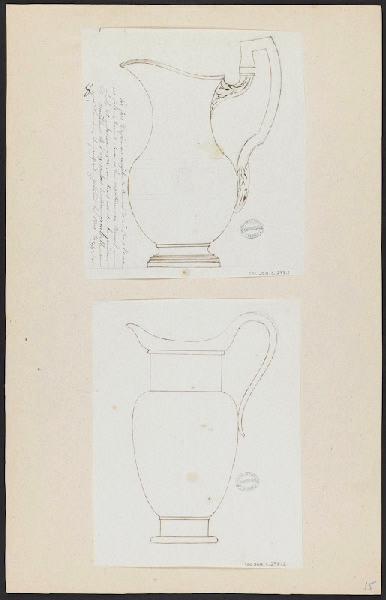 Pots à lait, Manufacture de Sèvres, 18e siècle