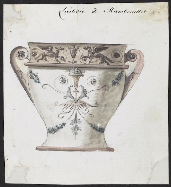 Pour la laiterie de Rambouillet : Gobelet, Jean-Jacques Lagrenée