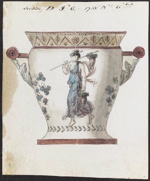Pour la laiterie de Rambouillet : Gobelet, Jean-Jacques Lagrenée