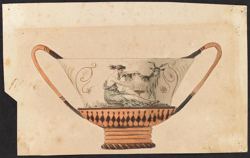 Pour la laiterie de Rambouillet : Gobelet, Jean-Jacques Lagrenée