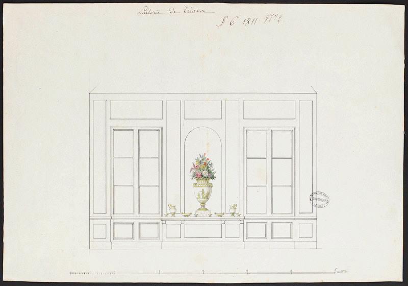 Plan de la laiterie de Trianon_0