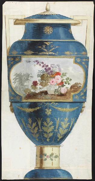 Vase, Jean-Jacques Lagrenée
