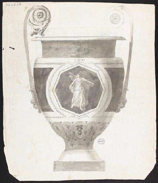 Vase, Jean-Jacques Lagrenée