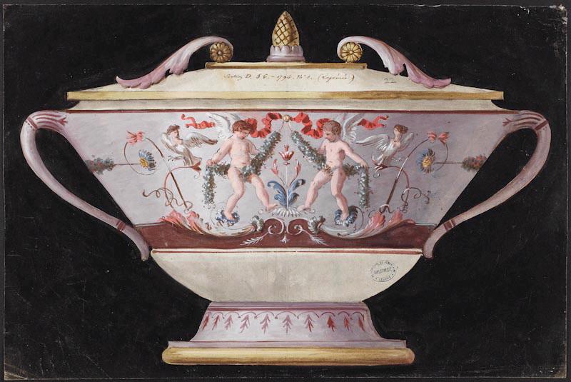 Soupière, Jean-Jacques Lagrenée