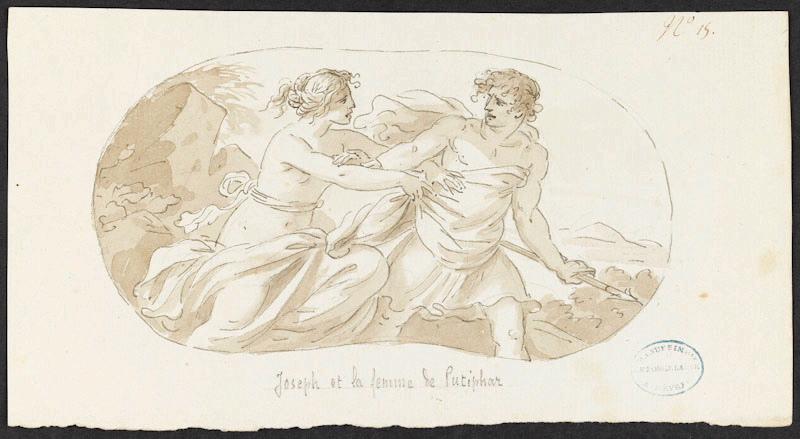 Elément décoratif : Joseph et la femme de Putiphar_0